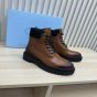 Prada Leather and Re-Nylon booties