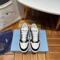 Prada Downtown perforated leather sneakers