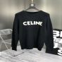 celine oversized sweater in ribbed wool