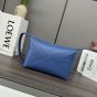 LOEWE Puzzle Fold wash bag in shiny calfskin