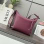 LOEWE Small Cubi crossbody bag in supple smooth calfskin and jacquard