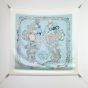Hermès Brides de Gala en Fleurs scarf 90