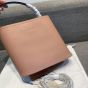 Medium Saffiano Leather Prada Panier Bag