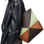 LOEWE Medium Puzzle Fold tote in calfskin and suede