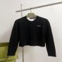 Gucci Wool jacquard cardigan with intarsia