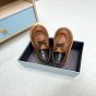 Prada Laced leather loafers