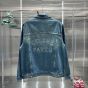 Celine Trucker jacket in dark union wash denim
