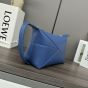 LOEWE Puzzle Fold wash bag in shiny calfskin