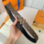 LV Flowergram 30mm Reversible Belt