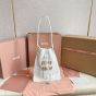 MIU MIU Woven fabric mini-bag