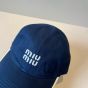 Miu Miu Drill baseball cap