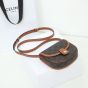 Celine MINI BESACE IN TRIOMPHE CANVAS AND CALFSKIN
