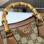 Gucci Diana crystal mini tote bag