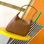 YSL LE 5 À 7 supple SMALL IN GRAINED LEATHER