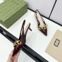 Women's slingback with Gucci Marina Chain