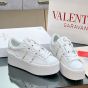 Valentino FLATFORM ROCKSTUD UNTITLED SNEAKER IN CALFSKIN
