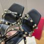 Valentino ROCKSTUD CALFSKIN SANDAL WITH STRAPS