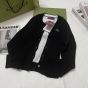 Gucci Wool jacquard cardigan with intarsia