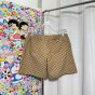 Gucci GG Supreme linen shorts