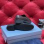Prada Chocolate leather loafers