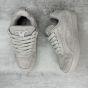 CELINE HUNTINGTON LOW LACE-UP SNEAKER in SUEDE CALFSKIN AND MESH