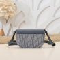Dior Small Saddle Messenger Bag with Flap