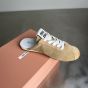 MIU MIU Plume suede mules