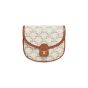 Celine MINI BESACE IN TRIOMPHE CANVAS AND CALFSKIN