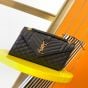 YSL ENVELOPE MEDIUM in MATELASSÉ lambskin