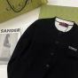 Gucci Wool jacquard cardigan with intarsia