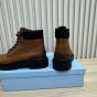 Prada Leather and Re-Nylon booties