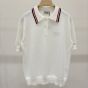 MIU MIU Cotton knit polo shirt