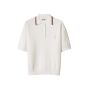 MIU MIU Cotton knit polo shirt