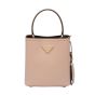Small Saffiano Leather Prada Panier Bag