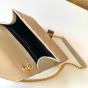 YSL MEDIUM ENVELOPE in MATELASSÉ lambskin