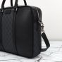 Gucci Medium GG briefcase with tag