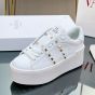 Valentino FLATFORM ROCKSTUD UNTITLED SNEAKER IN CALFSKIN