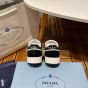 Prada Downtown perforated leather sneakers