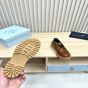 Prada Laced leather loafers
