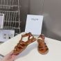 CELINE LYMPIA GLADIATOR SANDAL in CALFSKIN
