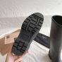 HIGH CELINE RAIN BOOTS in Natural Rubber
