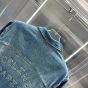 Celine Trucker jacket in dark union wash denim