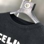 celine oversized sweater in ribbed wool