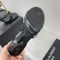 YSL Cassandra sandals in patent leather