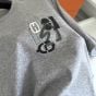 Hermès "H Puzzle" t-shirt with leather detail
