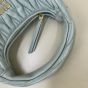 MIU MIU Wander matelassé nappa leather hobo bag