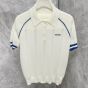 MIU MIU Cotton knit polo shirt