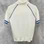 MIU MIU Cotton knit polo shirt