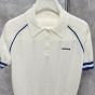 MIU MIU Cotton knit polo shirt