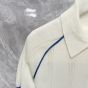 MIU MIU Cotton knit polo shirt